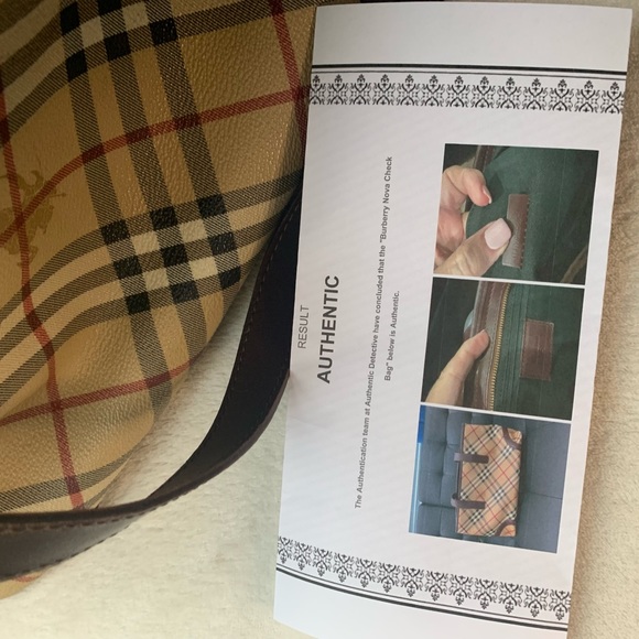 Matching Authentic vintage Burberry classic nova check bag and wallet combo! - Picture 8 of 16